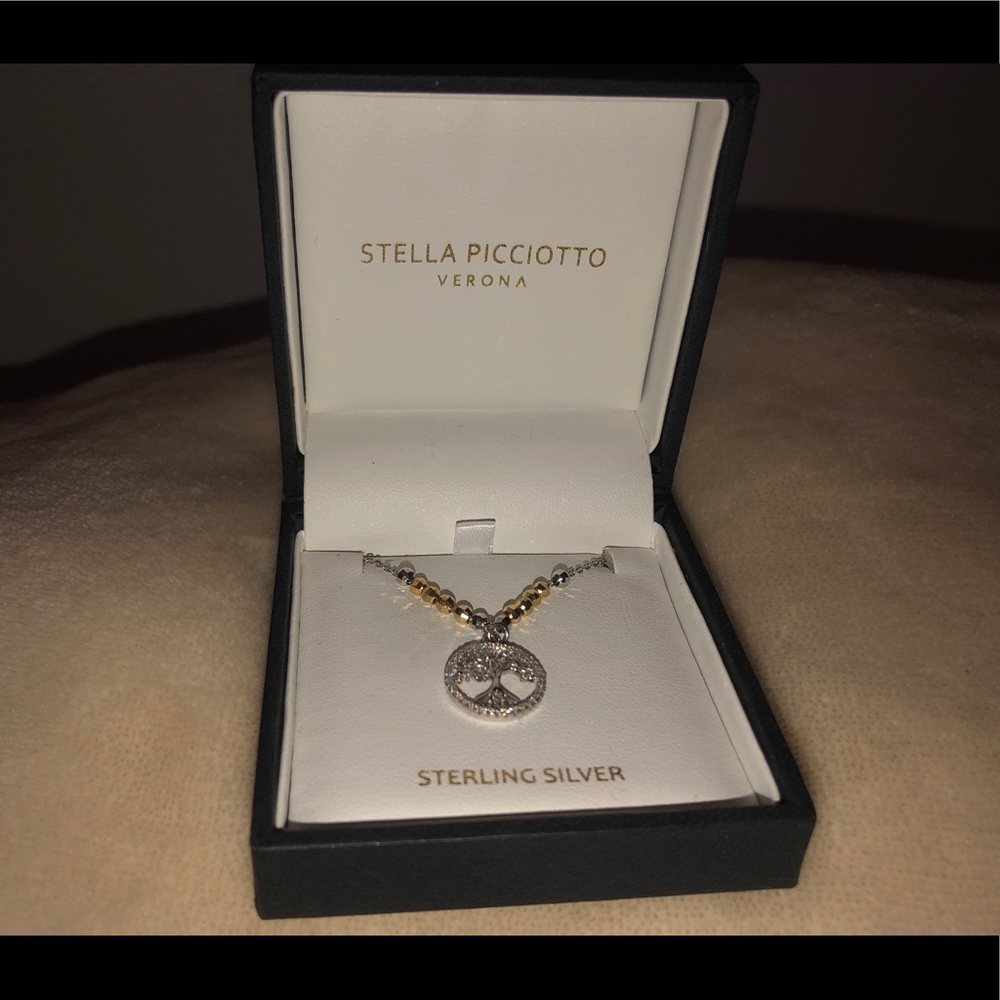 Stella Picciotto verona sterling silver necklace